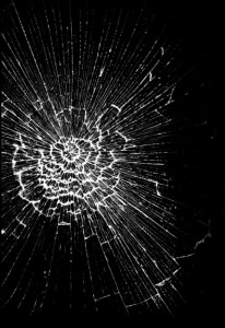 Create meme: cracked glass, cracked phone screen, broken screen on a black background