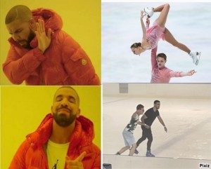 Create meme: template meme with Drake, rapper Drake meme, meme with Drake pattern