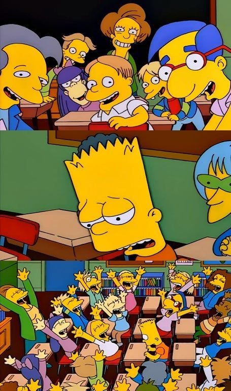 Create meme: simpsons bart , the simpsons funny, say the line bart