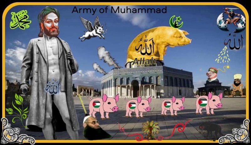 Create meme: caricatures of Islam, Muslims, Iran caricature