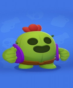 Create meme: brawl stars spike, spike from Bravo stars, spike Bravo stars