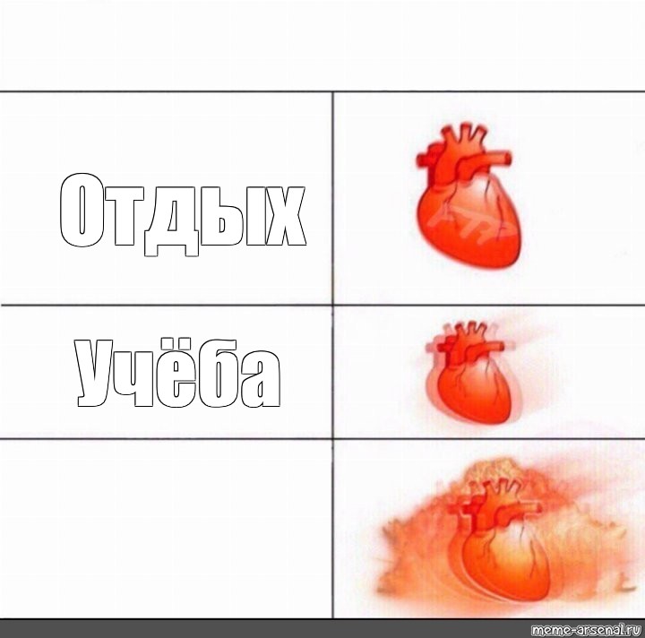 Сердце мем