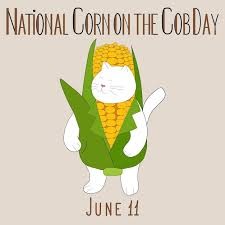 Create meme: corn, corn cobs, funny corn