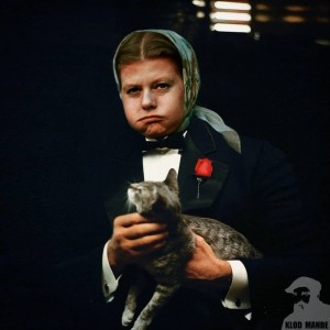 Создать мем: джеймс браун, казанского художника klod_mande, дон корлеоне с кошкой