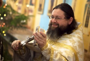 Create meme: Orthodox, the priest intimidates, Archpriest Konstantin Parkhomenko