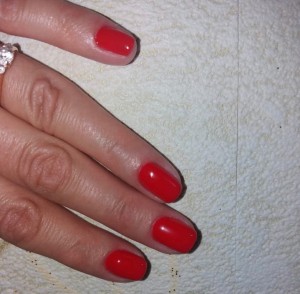 Create meme: nail gel red, lacquer, nails