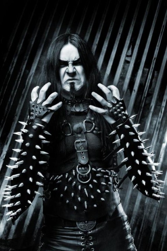 Create meme: Dimma borgir, The dark funeral Lord Ahriman, black metal 