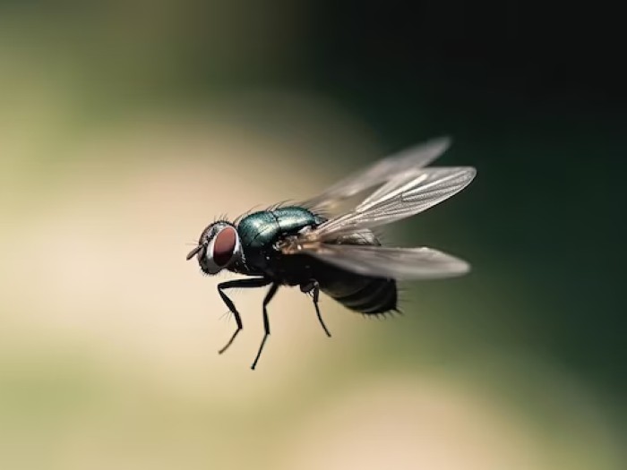 Create meme: flies, green dung fly, The green carrion fly