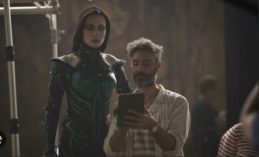 Create meme: Taika Waititi and Cate Blanchett, hela odinsdottir, cate blanchett thor