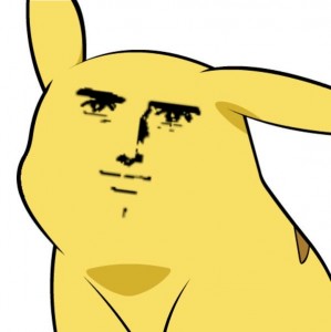 Create meme: Pikachu, stoned Pikachu PNG, Pikachu meme