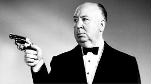 Create meme: Alfred Hitchcock