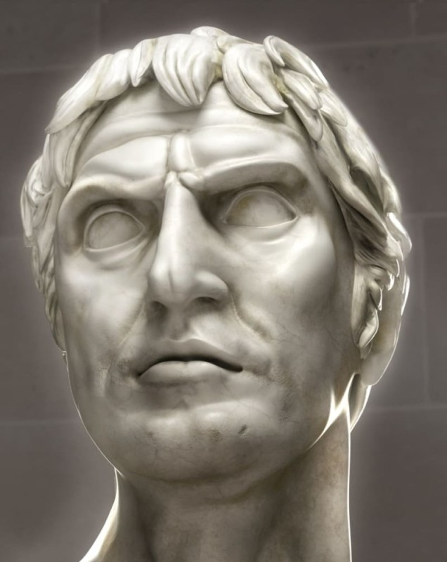 Create meme: Lucius Cornelius Sulla, Gaius Julius Caesar , illustration