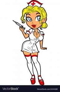 Create meme: nurse