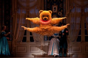 Create meme: dancing bear, the Nutcracker ballet, the nutcracker