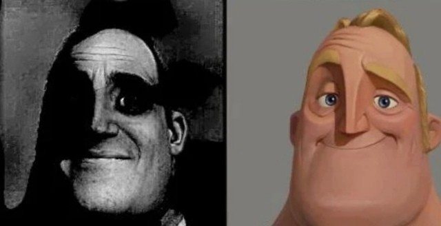 Создать мем: мемы, мистер исключительный мем, mr incredible becoming uncanny