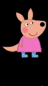 Create meme: peppa characters, peppa pig kangaroo Cully, peppa pig kangaroo