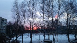 Create meme: Petukhovo, winter solstice photo, the end of February