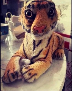 Create meme: soft toy tiger, toy tiger, plush tiger toy