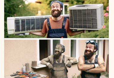 Create meme: installed air conditioner, conditioner, split system