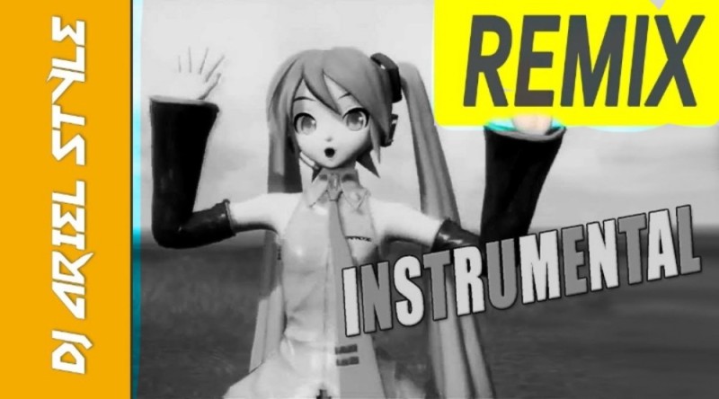 Create meme: Hatsune Miku Levan Polka, anime, miku 