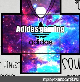 Create meme: adidas t shirt roblox, Adidas get, adidas