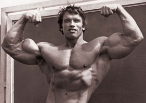 Create meme: Arnold Schwarzenegger biceps, Arnold Schwarzenegger in his youth, Arnold Schwarzenegger