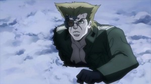 Create meme: stroheim jojo