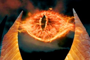 Create meme: the eye of Sauron, the all-seeing eye of Sauron