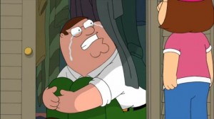 Create meme: the griffins, Peter Griffin shut up, Peter Griffin crying