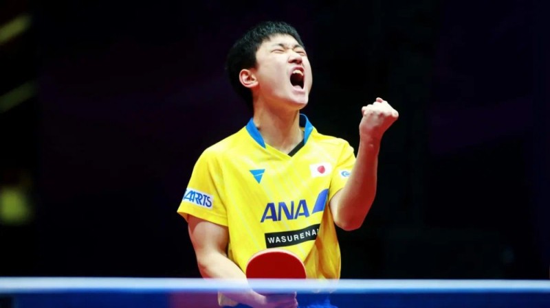 Create meme: Tomokazu Harimoto, tomokazu harimoto, table tennis