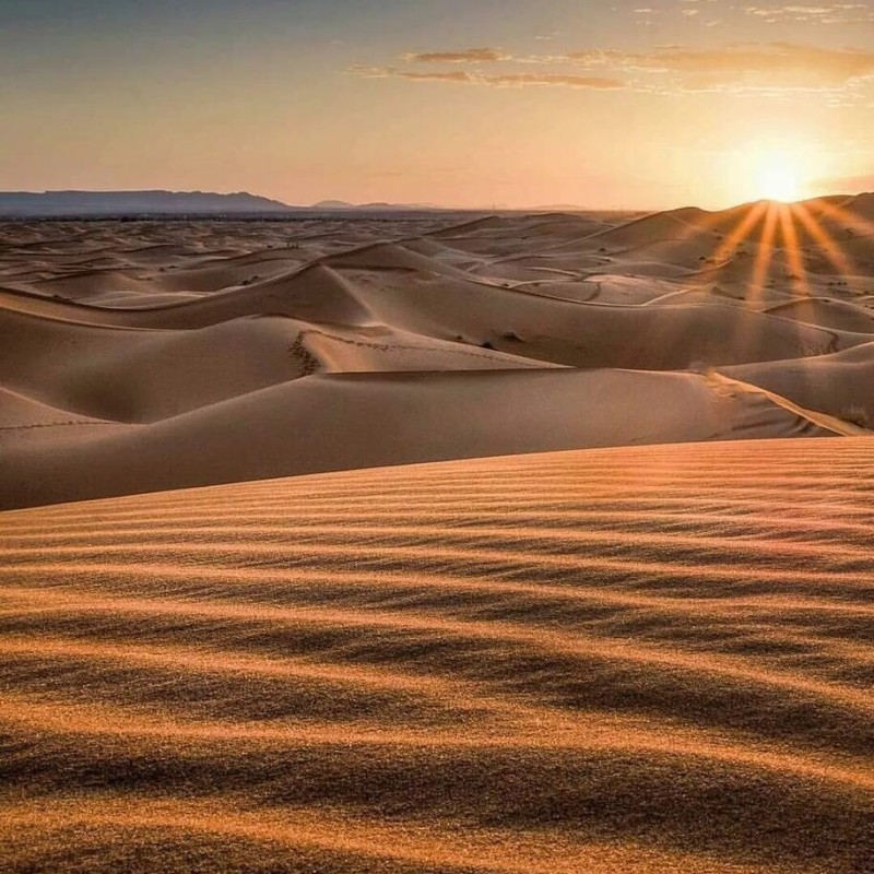 Create meme: deserts of morocco, sunset in the desert, desert 