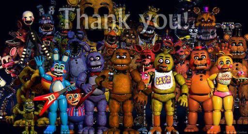 Create meme: all fnaf animatronics, all the characters in fnaf, Freddy Animatronics