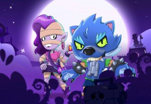 Create meme: brawl stars, werewolf leon brawl stars, brawl stars leon