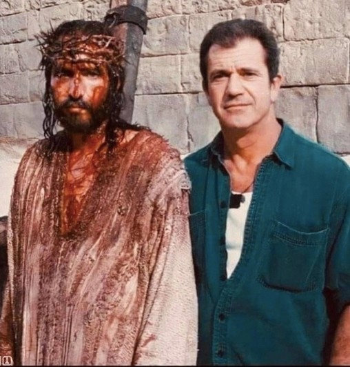 Create meme: The passion of christ by mel gibson, Mel Gibson and Jesus, The Passion of christ mel gibson 2004