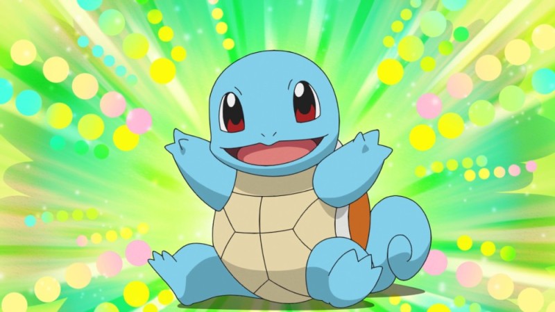 Create meme: Ash's squirting, pokemon squirtle, pokemon drawings