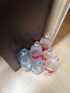 Create meme: water bottle, bottle, plastic bottle