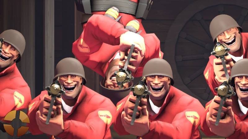 Создать мем: team fortress 2 персонажи, игра team fortress 2, тим фортресс 2 персонажи