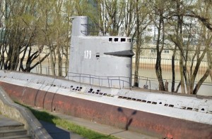 Create meme: victory Park submarine, submarine m-261 Krasnodar, Park of 30 years of victory submarine Krasnodar