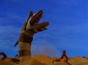 Создать мем: песчаный червь из "битлджус, песчаный червь битлджус, парк кудыкина гора змей горыныч
