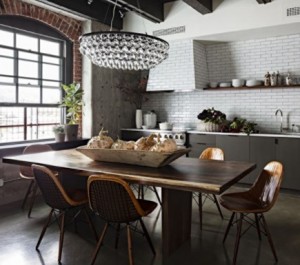 Create meme: kitchen in loft style