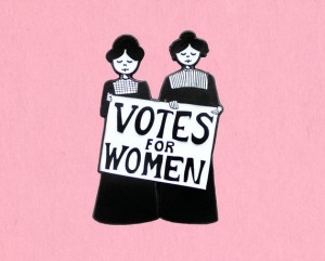 Create meme: feminism, vote, Text