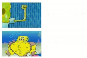 Create meme: spongebob Jock, ass spongebob, spongebob