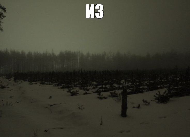 Create meme: forest fires in Yakutia 2022, dark aesthetic ZIMA, Gloomy forests