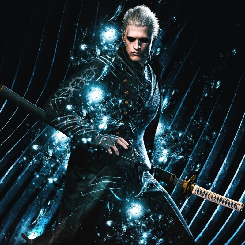 Create meme: Vergil devil may, devil may cry 5 vergil, vergil dmc