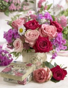 Create meme: fresh flowers, floral arrangements, beautiful flowers