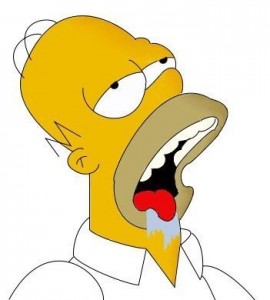 Create meme: Homer, Homer drool, Homer Drools