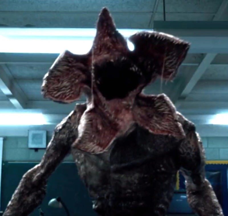 Create meme: demogorgon are very strange, demogorgon stranger things in the blood, stranger things demogorgon