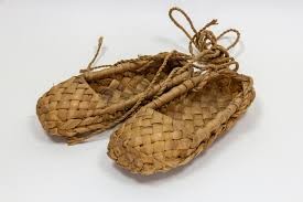 Create meme: bast shoes made of bast, lapot, drawing of bast shoes