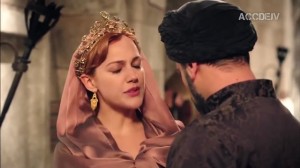 Create meme: the magnificent hürrem, Magnificent century, series magnificent century