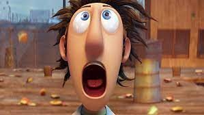 Create meme: cloudy with a chance of meatballs, cloudy with a chance of meatballs, possible precipitation with a chance of meatballs